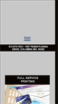 Mobile Screenshot of columbiaprintingandsign.com